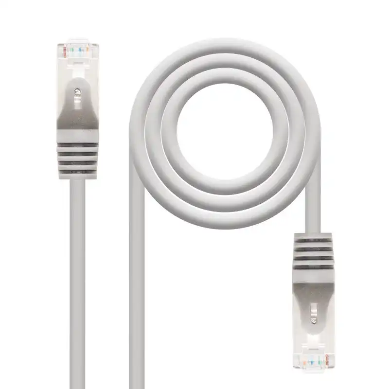 Nanocable Cable de Red Latiguillo RJ45 Cat.6 FTP AWG24 3.0m Gris