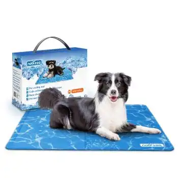 Alfombrilla Refrescante Para Perros Grandes 65x50cm Azul-nobelza