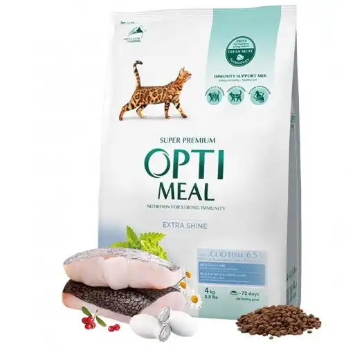 Optimeal Pienso seco para gatos Bacalao