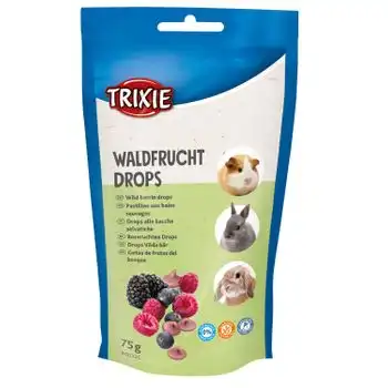 Trixie Drops De Frutas Del Bosque, 75 G