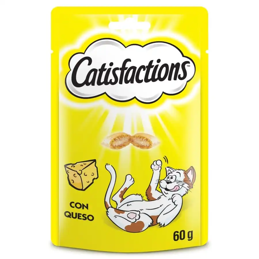 Catisfactions Premios de Queso para Gatos