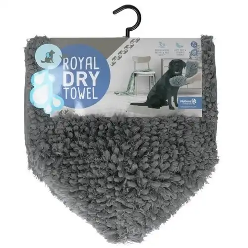 Doggy Dry Toalla Gris para perros