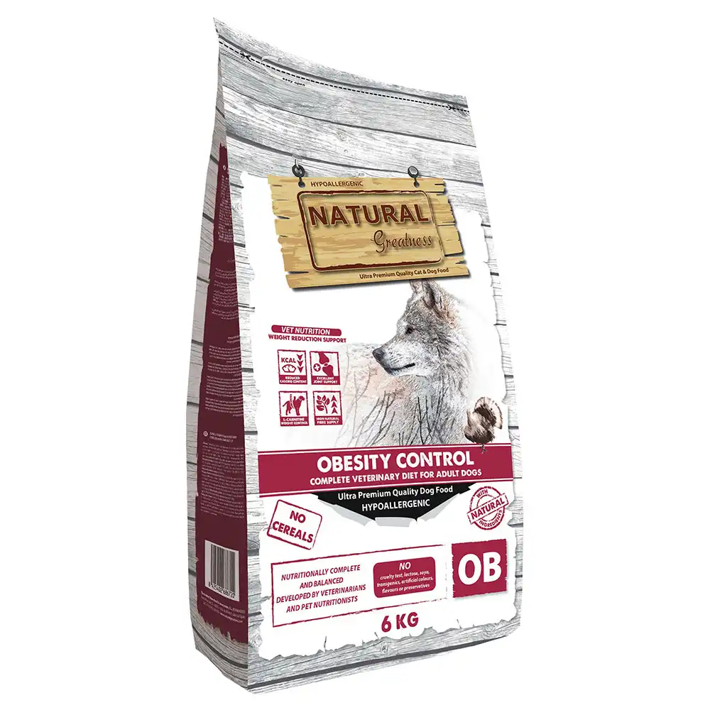 Natural Greatness Diet Vet Obesity pienso para perros - 6 kg