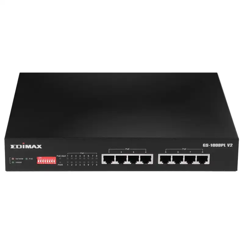 Edimax GS-1008PL V2 Switch 8 Puertos Gigabit