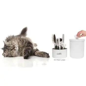 Catit Kit Grooming Pelo Largo