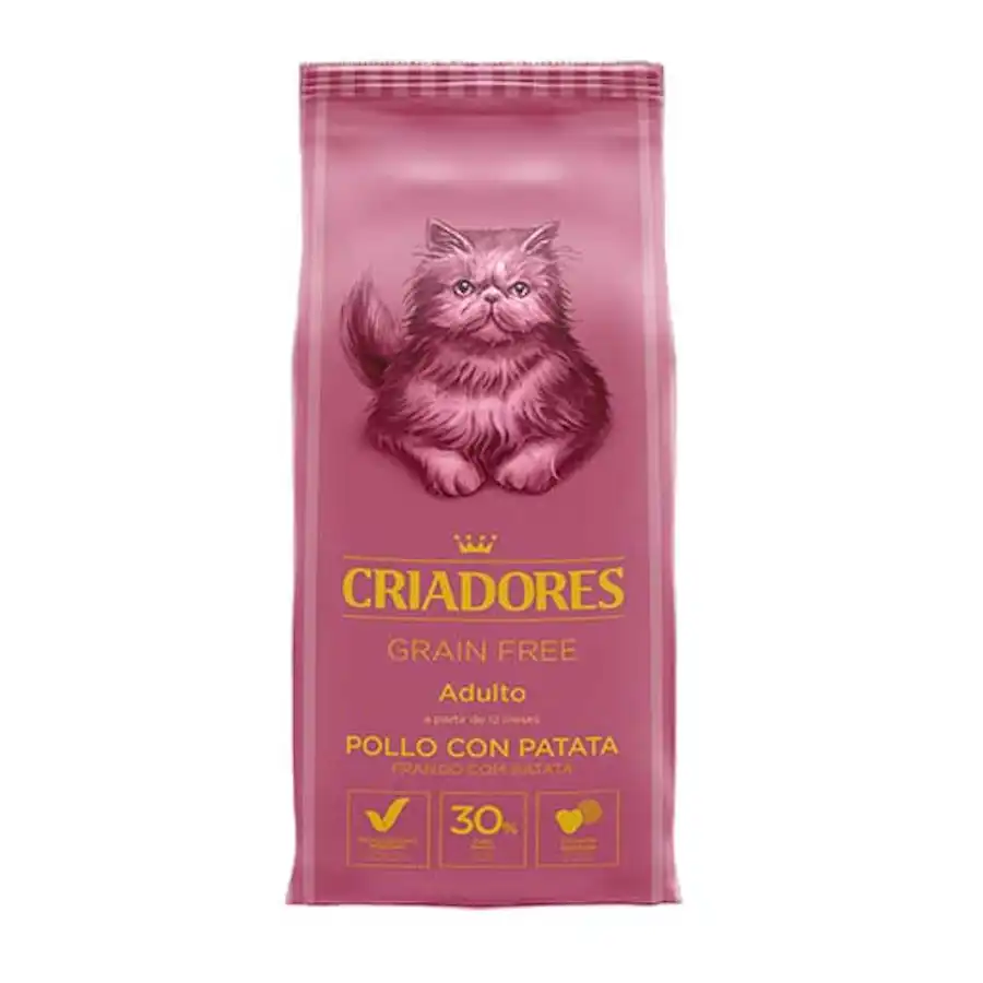 Criadores Adulto Grain Free Pollo pienso para gatos