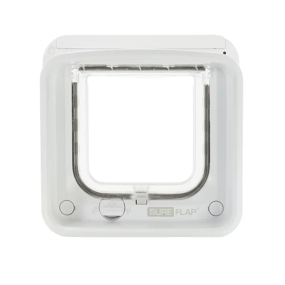 Gatera SureFlap Connect con microchip - Gatera SureFlap blanca con microchip (solo para el concentrador SureFlap)