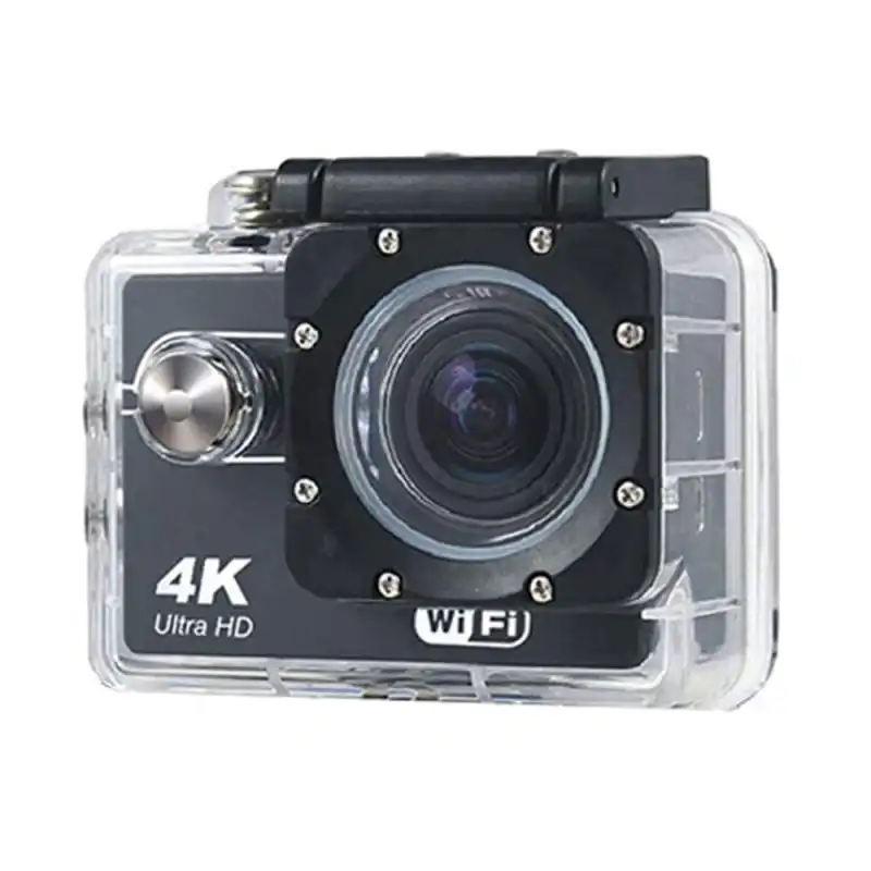 Klack K4K Cámara Deportiva 4K Wifi Negro