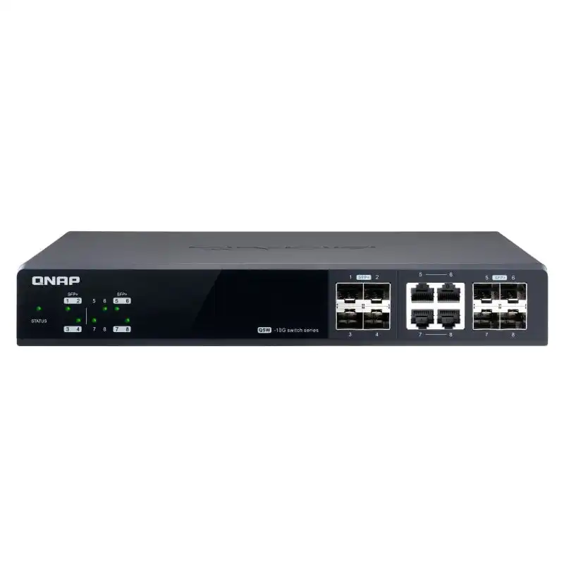 QNAP QSW-M804-4C Switch 8 Puertos Gigabit + 4 SFP+