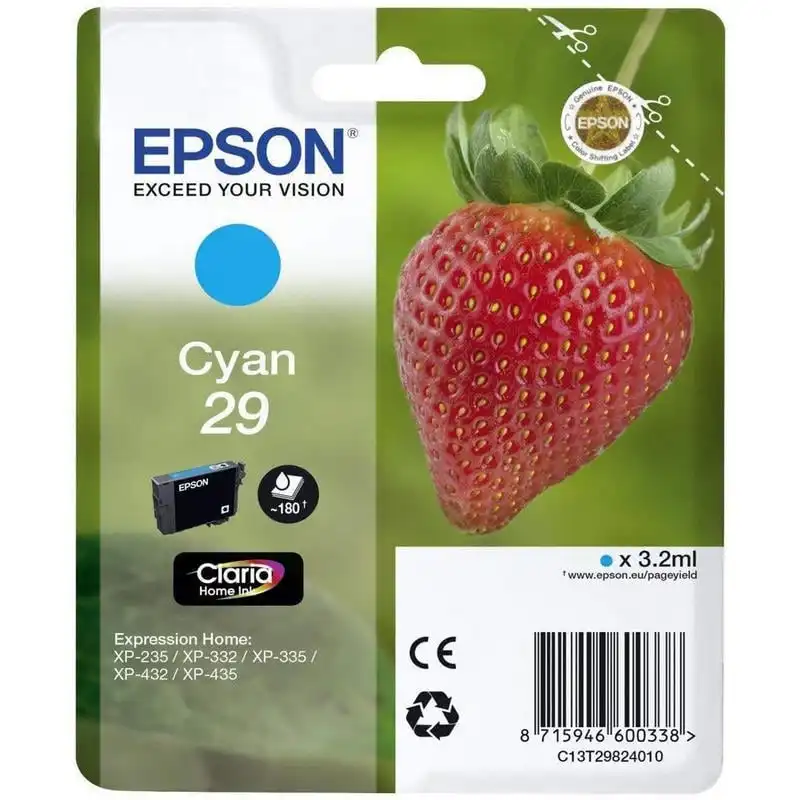 Epson 29 Cartucho de Tinta Cian