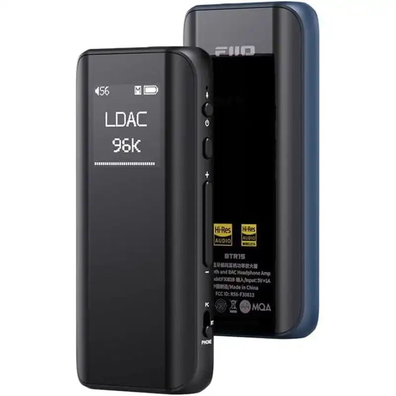 FiiO BTR15 Amplificador/DAC Tipo Dongle con 340mW de Potencia