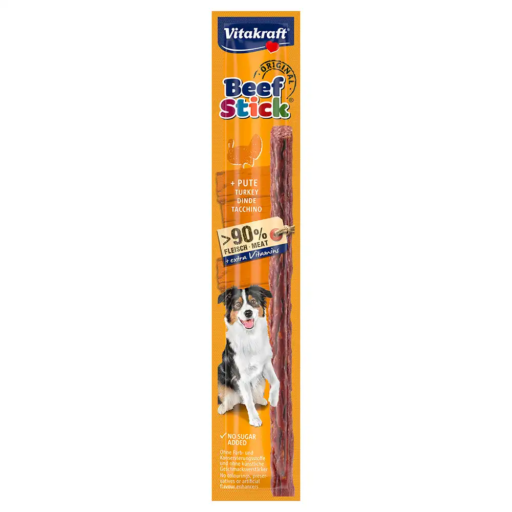 Snacks Vitakraft Beef Stick® para perros Pavo - 25 x 12 g