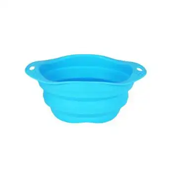 Comedero Bebedero De Viaje Beco Travel Bowl M Azul