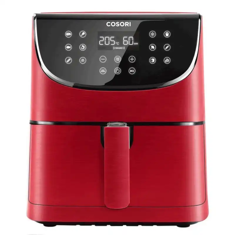 Cosori Premium Chef Edition Freidora de Aire Sin Aceite 5.5L 1700W Roja