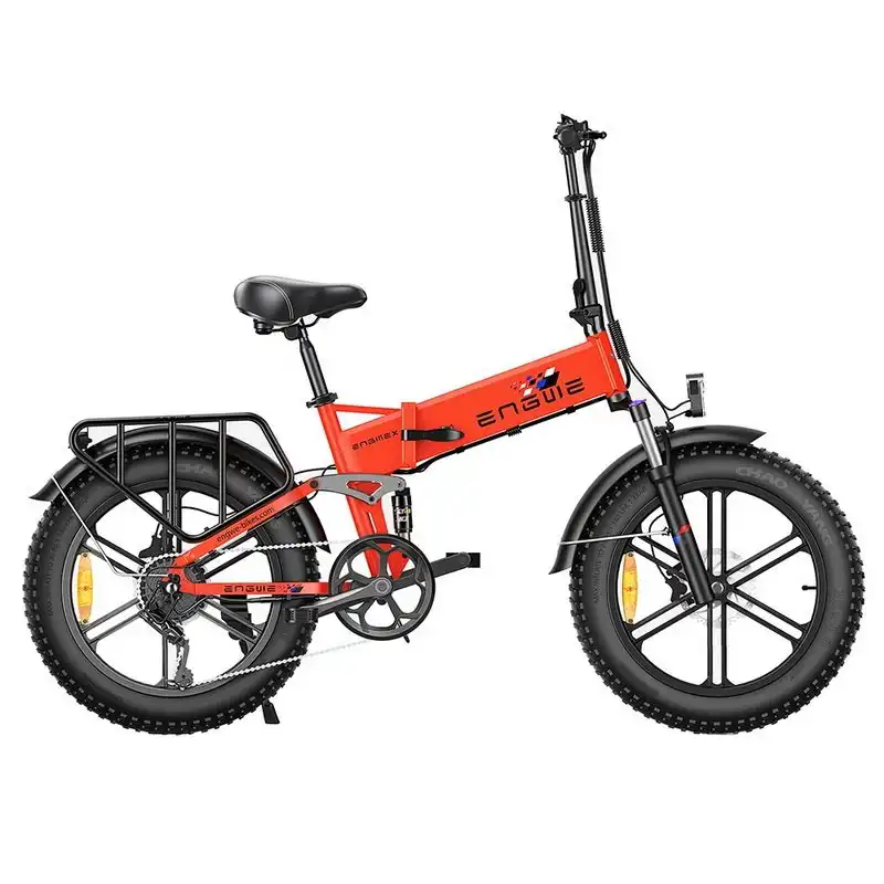 Engwe Engine X Bicicleta Eléctrica Plegable 20x4.0" 250W Rojo