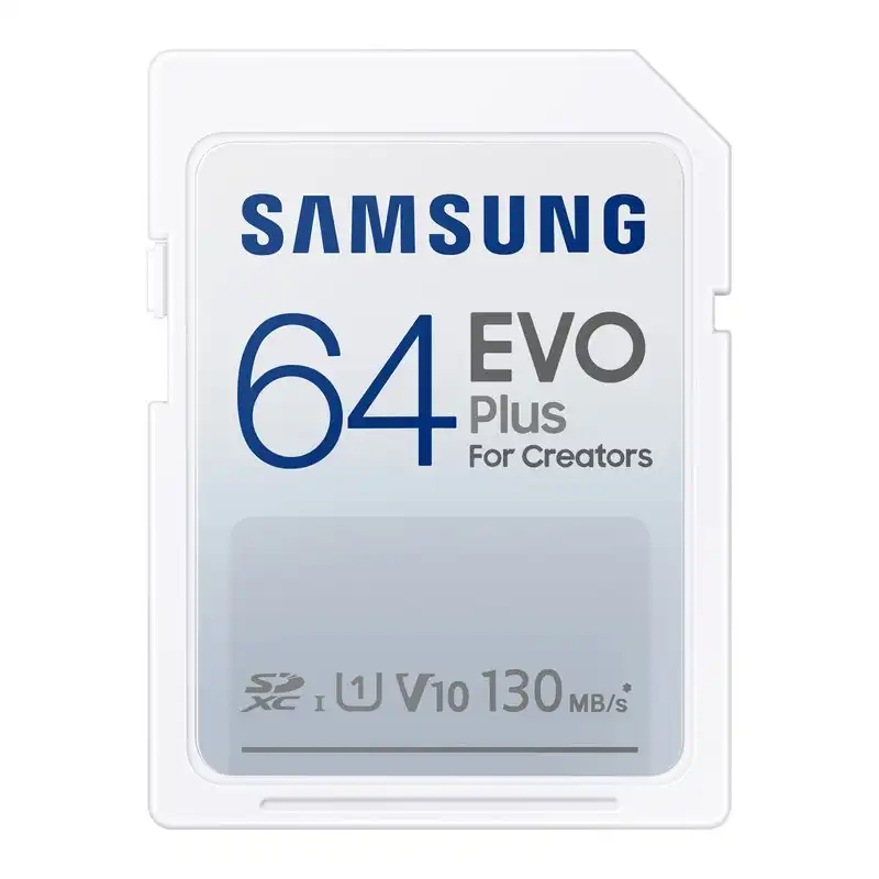Samsung EVO Plus 64GB SDXC UHS-I U1 V10