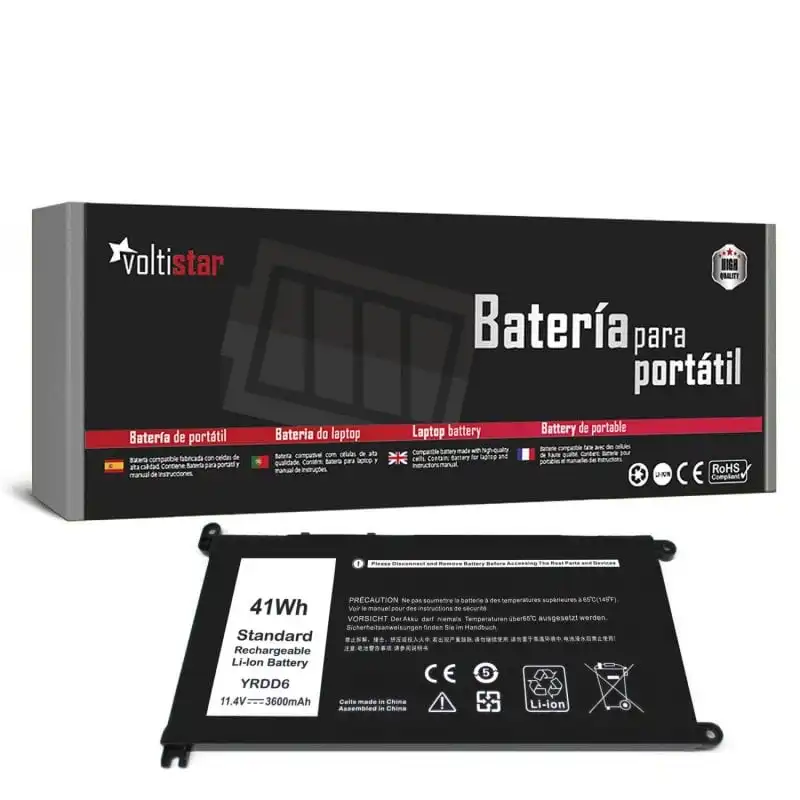 Batería Para Portátil Dell Inspiron 14 5490 5491 5493 5498 Yrdd6 P9of 01vx1h