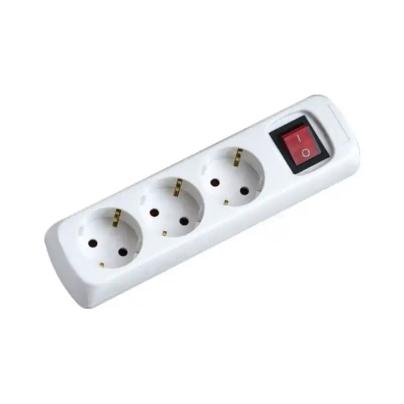 Garza Home Power Regleta sin Cable 3 Tomas Blanco