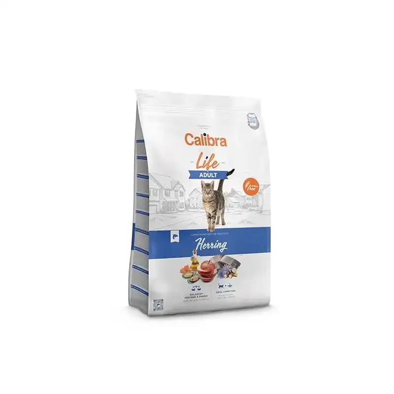 6Kg Calibra Pienso Para Gato Adulto con Arenque