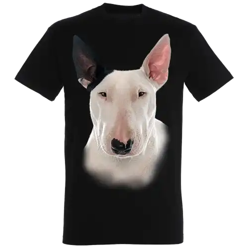 Camiseta Bull Terrier color Negro