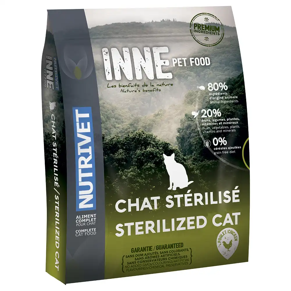 Nutrivet Inne Sterilized con pollo - 1,5 kg