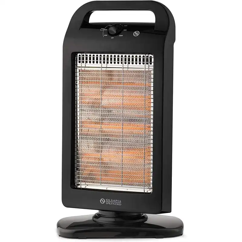 Olimpia Splendid Solaria Evo Estufa Halógena 1200W Negro