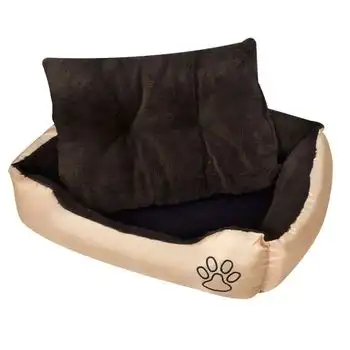 Cama Para Perros Beige Y Marrón Xxl Vidaxl