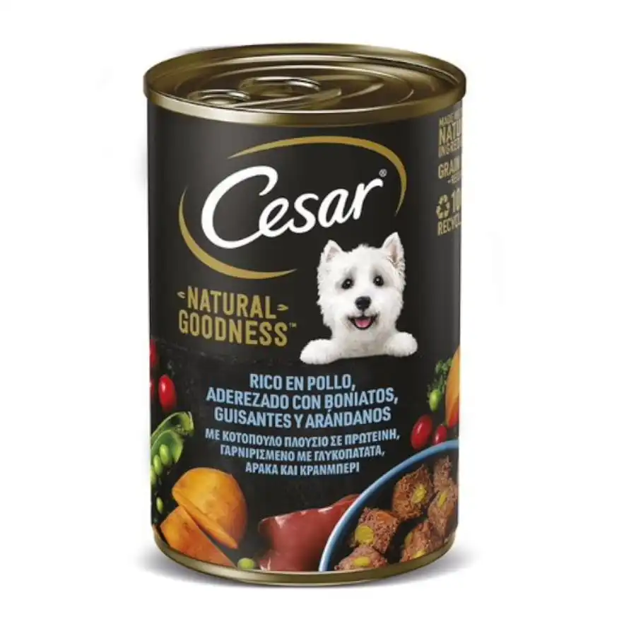 Cesar Pollo lata para perros