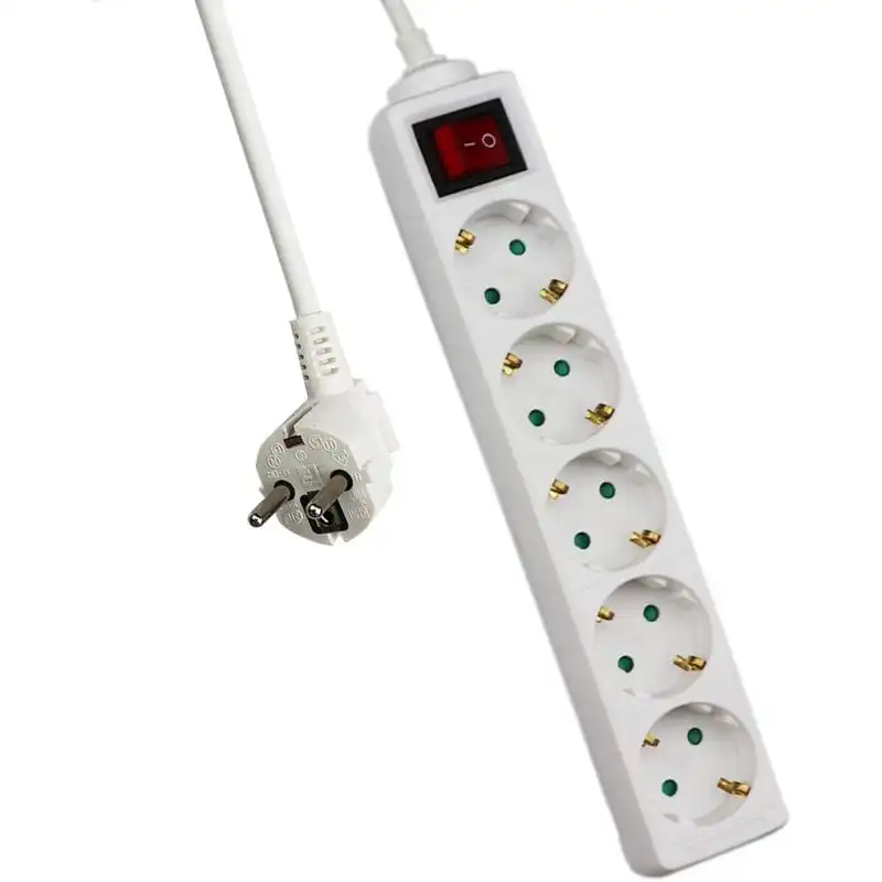 Extrastar Regleta 5 Tomas con Interruptor 5m