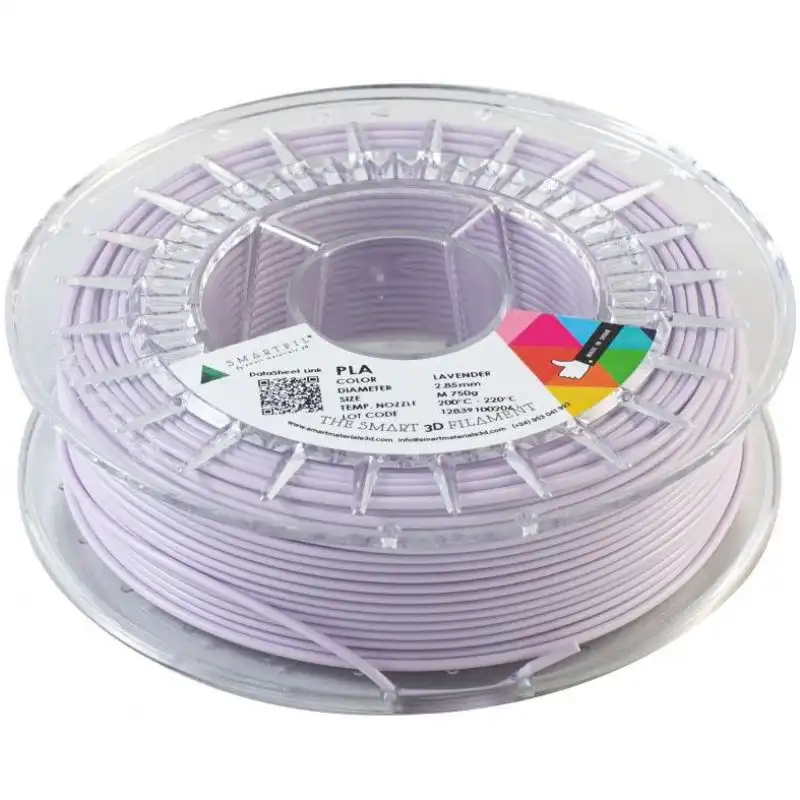 Smartfil PLA Pastel Filamento 3D Tono de Color Pastel Mate 2.85mm 750g Lavender
