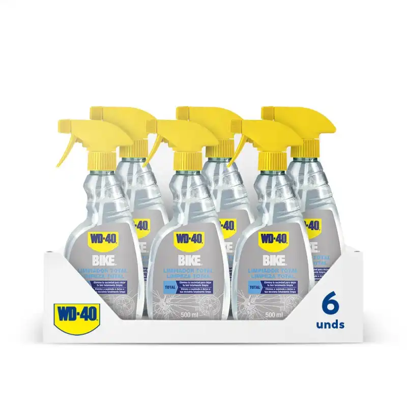 WD-40 Bike Pack 6 Pulverizadores Limpiadores para Bicicleta 500ml