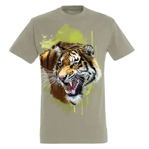 Camiseta Tigre color Beige