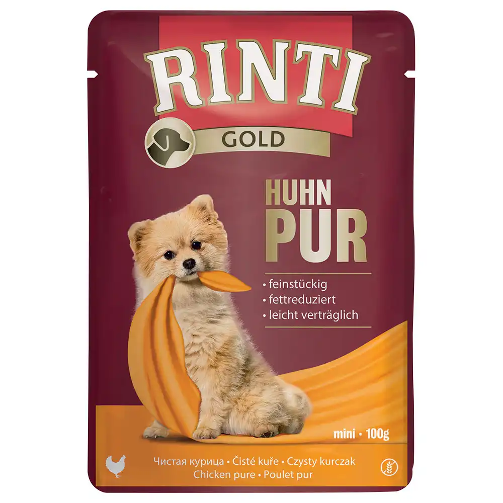 RINTI Gold 10 x 100 g - Puro pollo