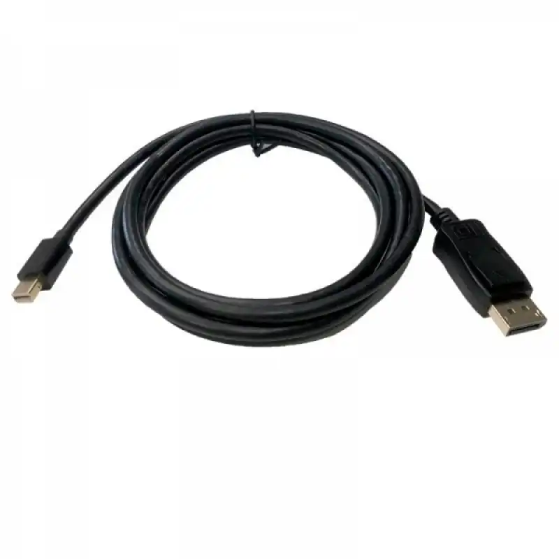 3Go Cable Mini DisplayPort Macho a DisplayPort Macho 2m Negro