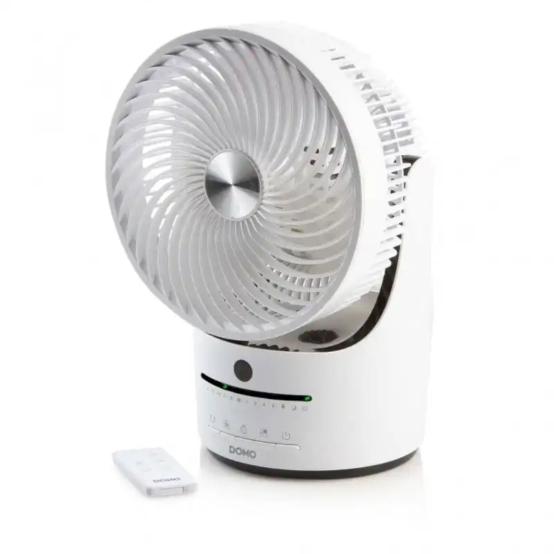 Domo Ventilador de Sobremesa con Mando a Distancia 45W Blanco
