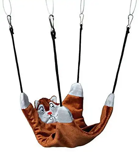 Hamaca para roedores Peluche Marrón