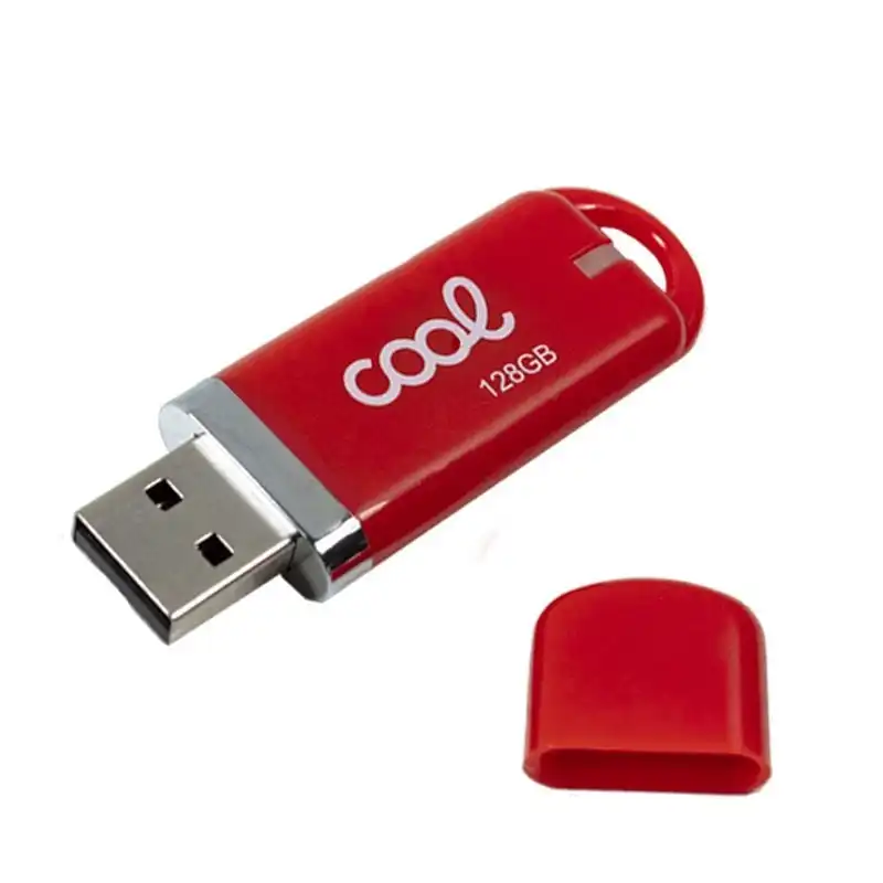 Cool Cover Pen Drive USB 2.0 128GB Rojo