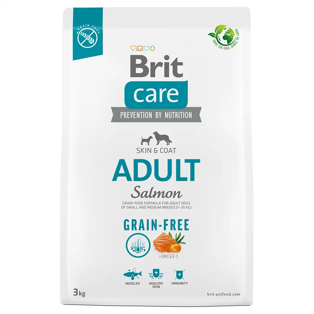 Brit Care Grain-free Adult con salmón y patata - 3 kg