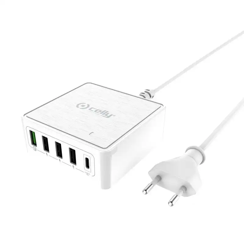 Celly Powerstation USB-C PD 60W Blanca