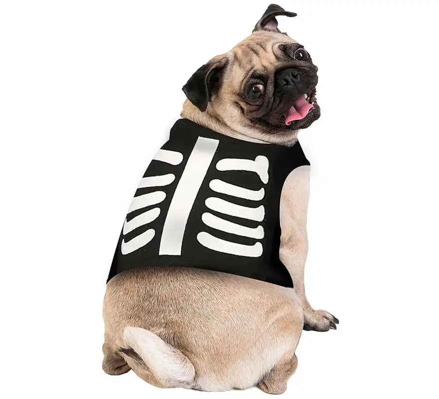 Disfraz de Esqueleto para perro
