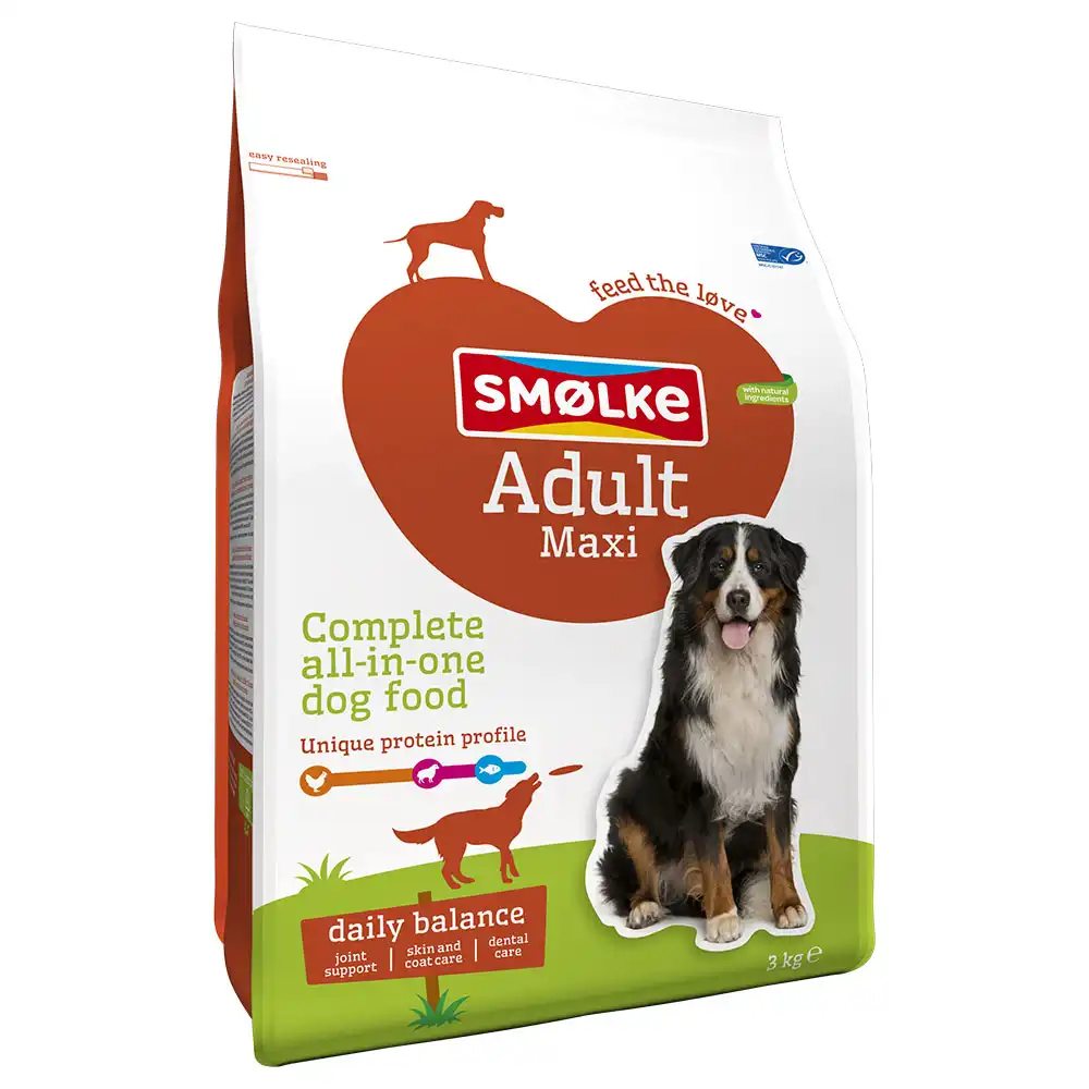 Smølke Dog Adult Maxi pienso para perros - 3 kg