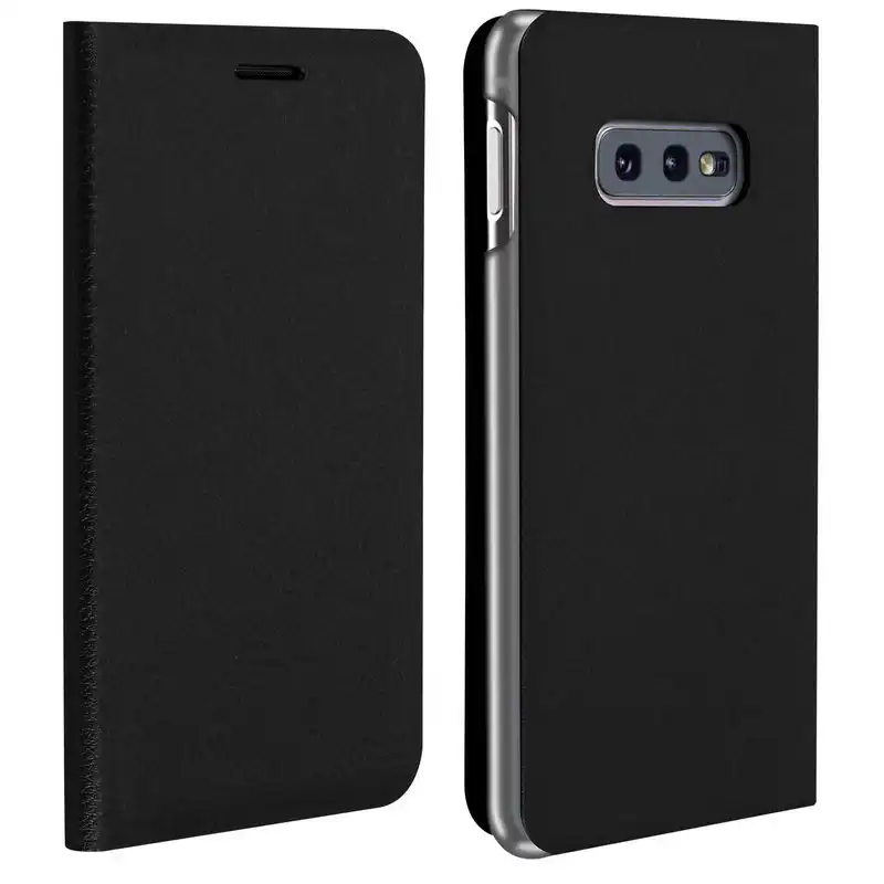 Avizar Funda Flip Book Negra para Samsung Galaxy S10e