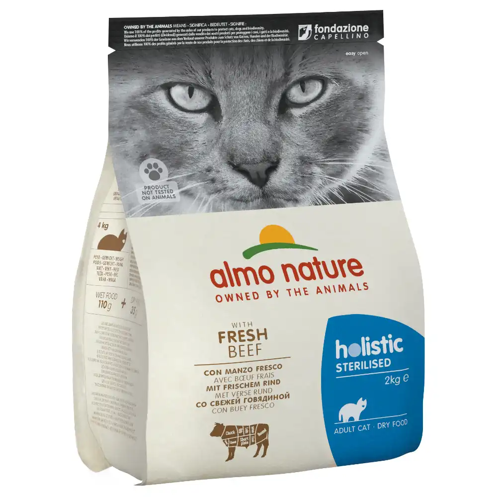 Almo nature Functional Dry Esterilizado Vacuno y Arroz 2 KG