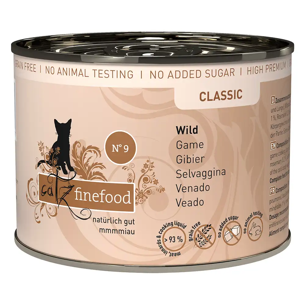 catz finefood en latas 6 x 200 g - Venado