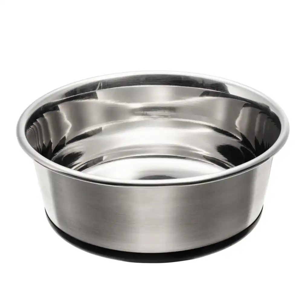 Comedero de acero HUNTER - 0,35 litros, diámetro 11 cm