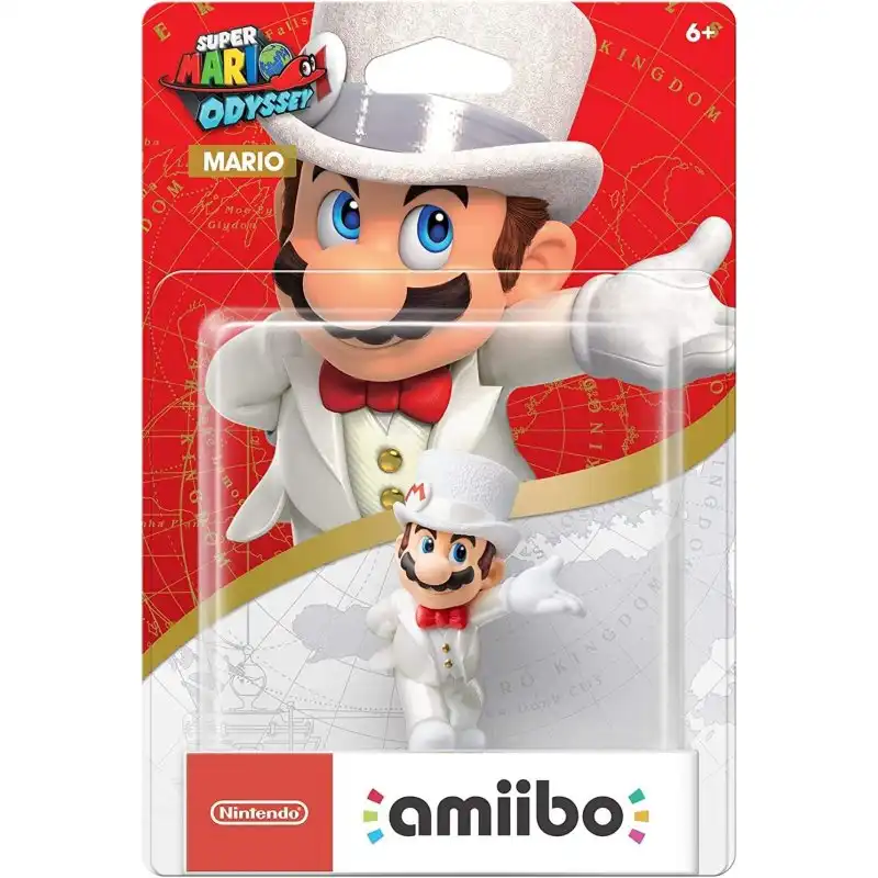Nintendo Amiibo Super Mario Odissey: Mario Wedding