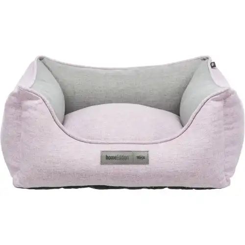 Trixie Cama de Lona Rosa y Gris para perros