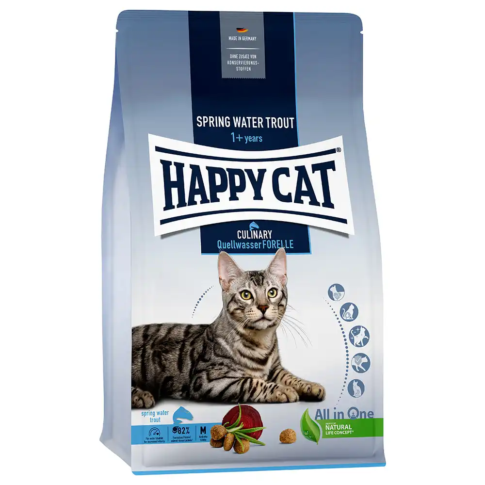 Happy Cat Culinary Adult Trucha de agua de manantial  - 1,3 kg