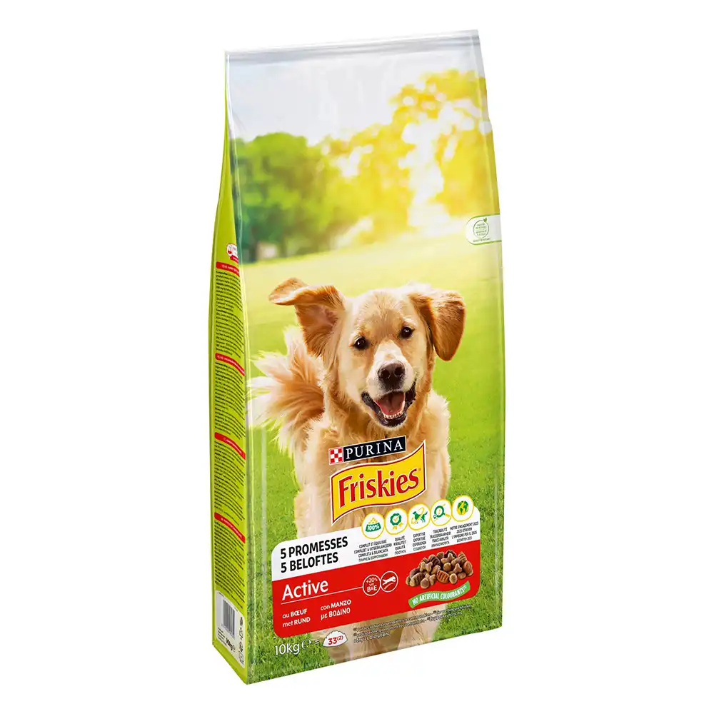 Purina Friskies Vitafit Active con buey  - 10 kg