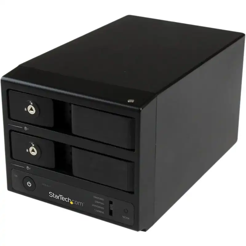 Statech S352BU33RER Carcasa para RAID USB /eSATA Negra